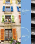 A First Book Of C++