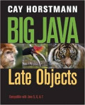Big Java: Late Objects