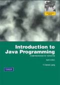 Introduction to Java Programming