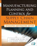 Manufacturing Planning And Control For Supply Chain Management