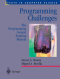 Progamming Challenges : the Programming Contest training Manual